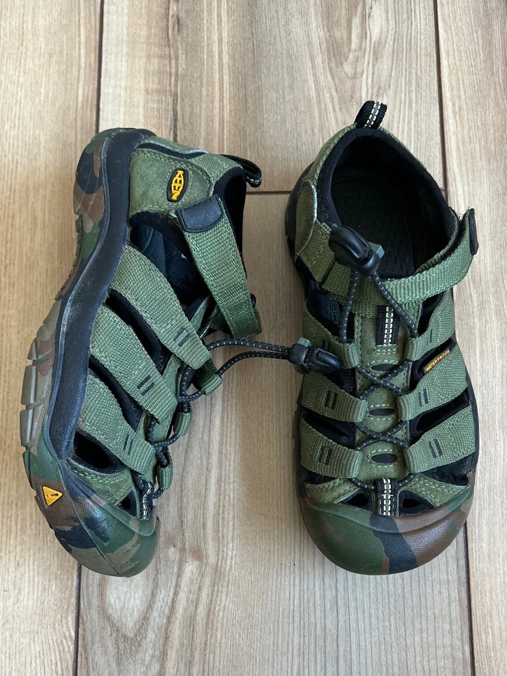 Keen Newport H2 Waterproof Sandals Green Camouflage